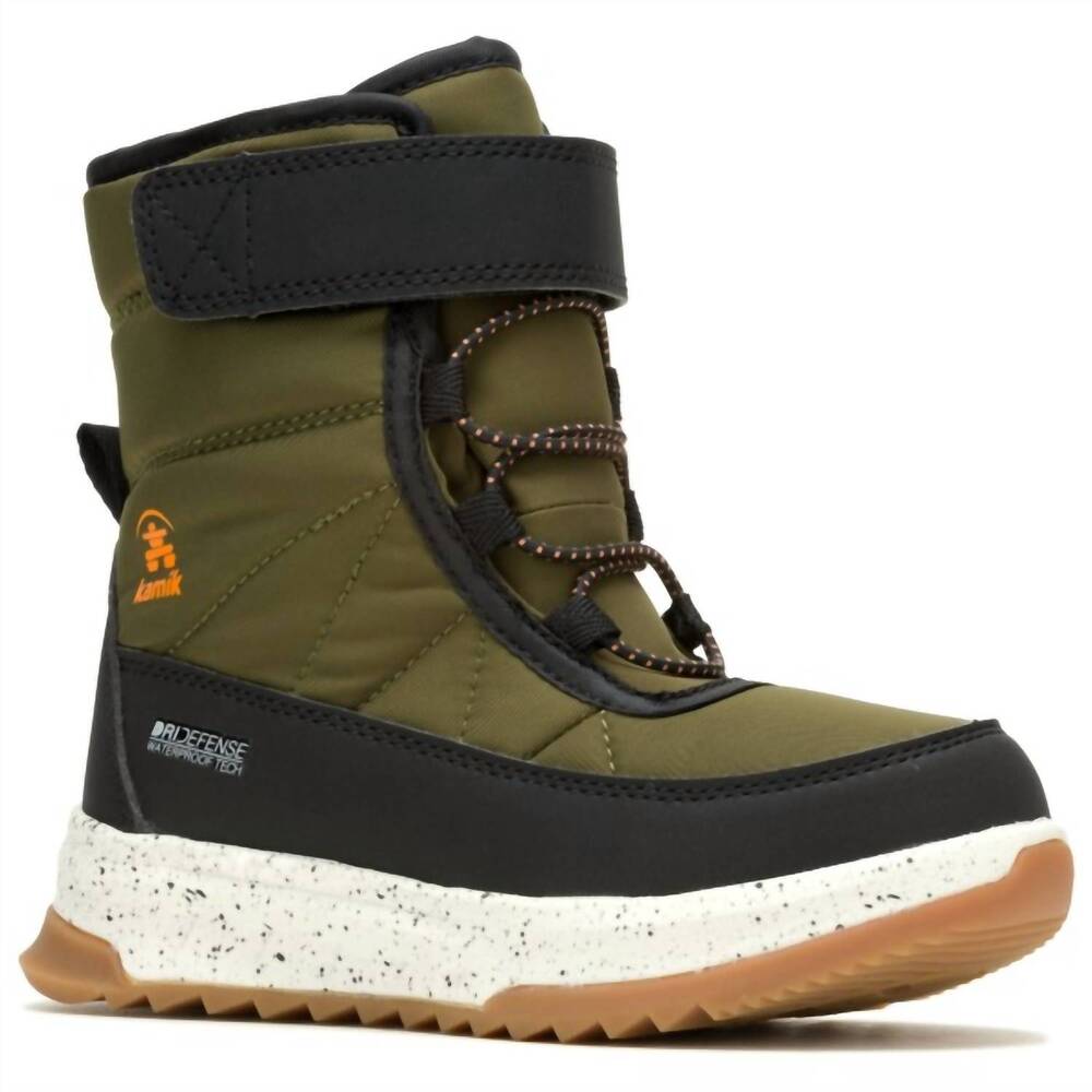 NEW KAMIK kid's stormy winter boots in green